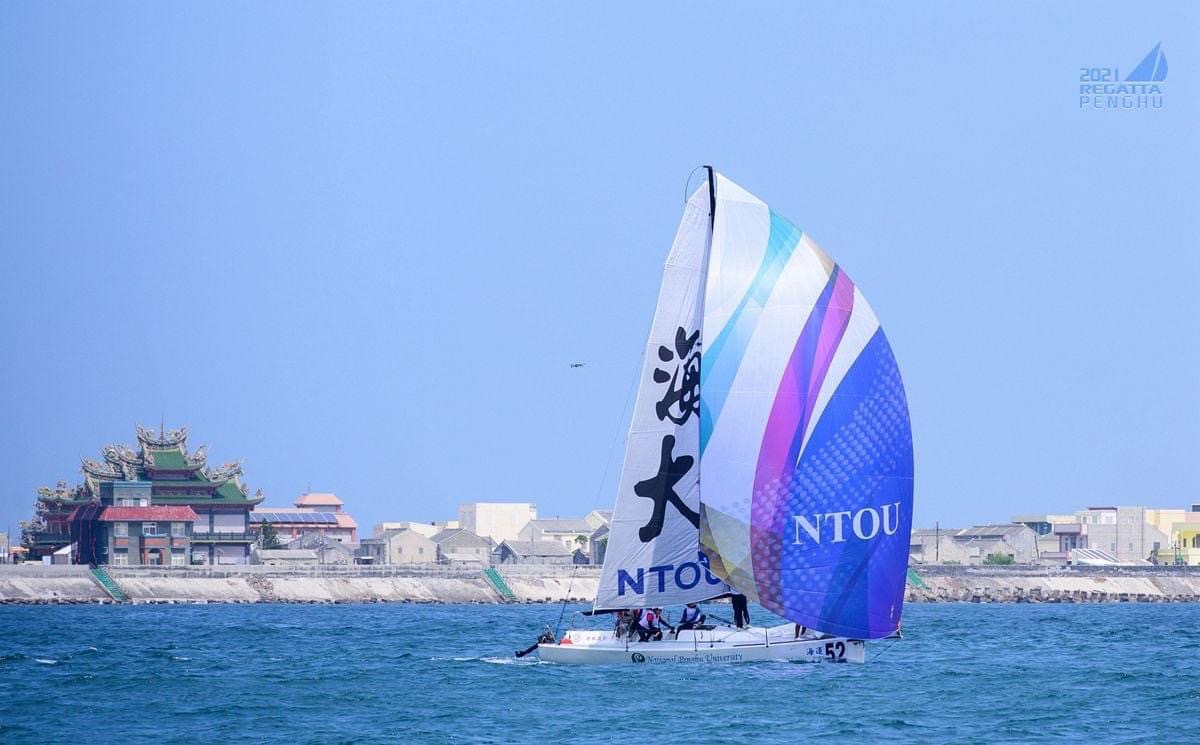 帆船隊參加澎湖帆船週系列賽榮獲繞島賽第二名